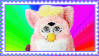 furby on rainbow background 5